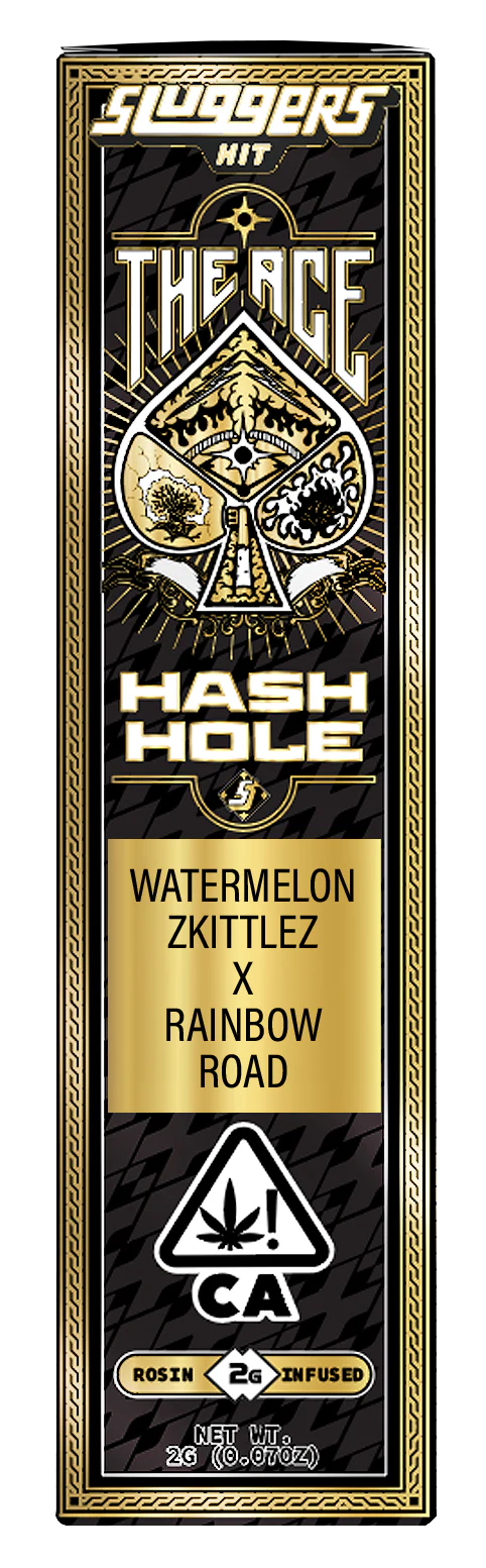 Watermelon Zkittlez X Rainbow Road 2g Hash Hole
