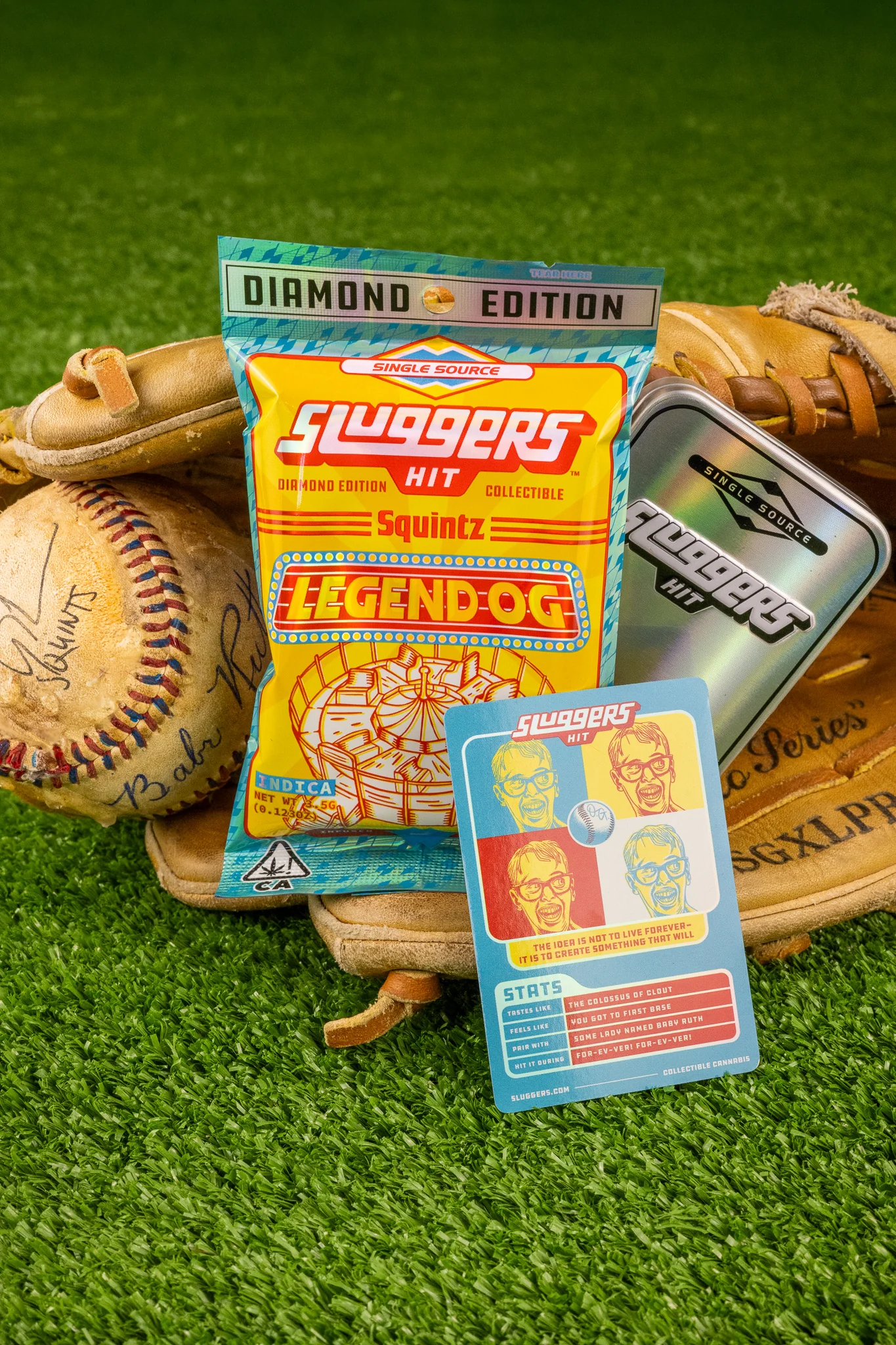 LEGEND OG (Squintz x Chauncey Leopardi Collab) Diamond Edition Indica Juiced 5pk - Image 4