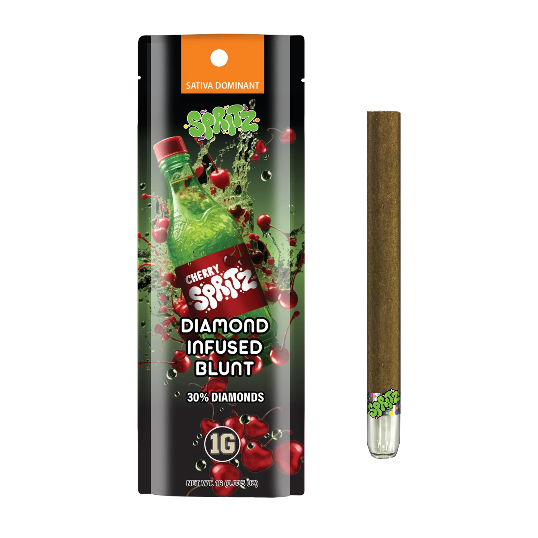 Spritz Cherry Spritz Sativa 1g Infused Blunt