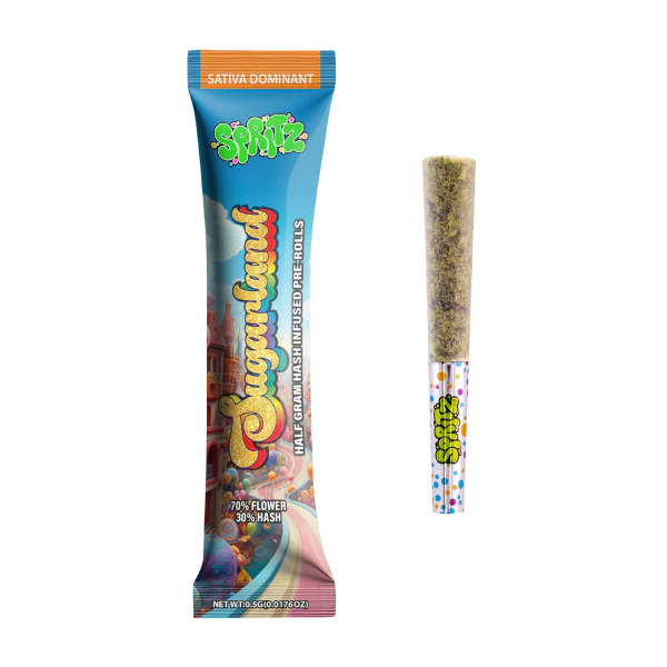 Spritz Sugarland Hybrid Infused 1pk Preroll