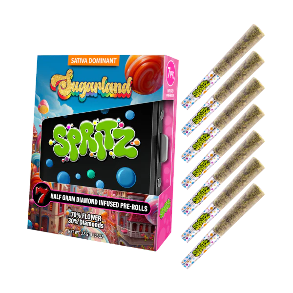 Spritz Sugarland Hybrid Infused 7pk Preroll